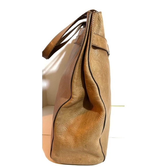 Marc Jacob’s vintage Brown distressed Leather Tote and Pouch Set - Picture 6 of 11